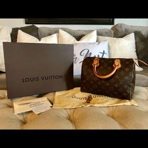 Louis Vuitton Speedy 25 Full Set
